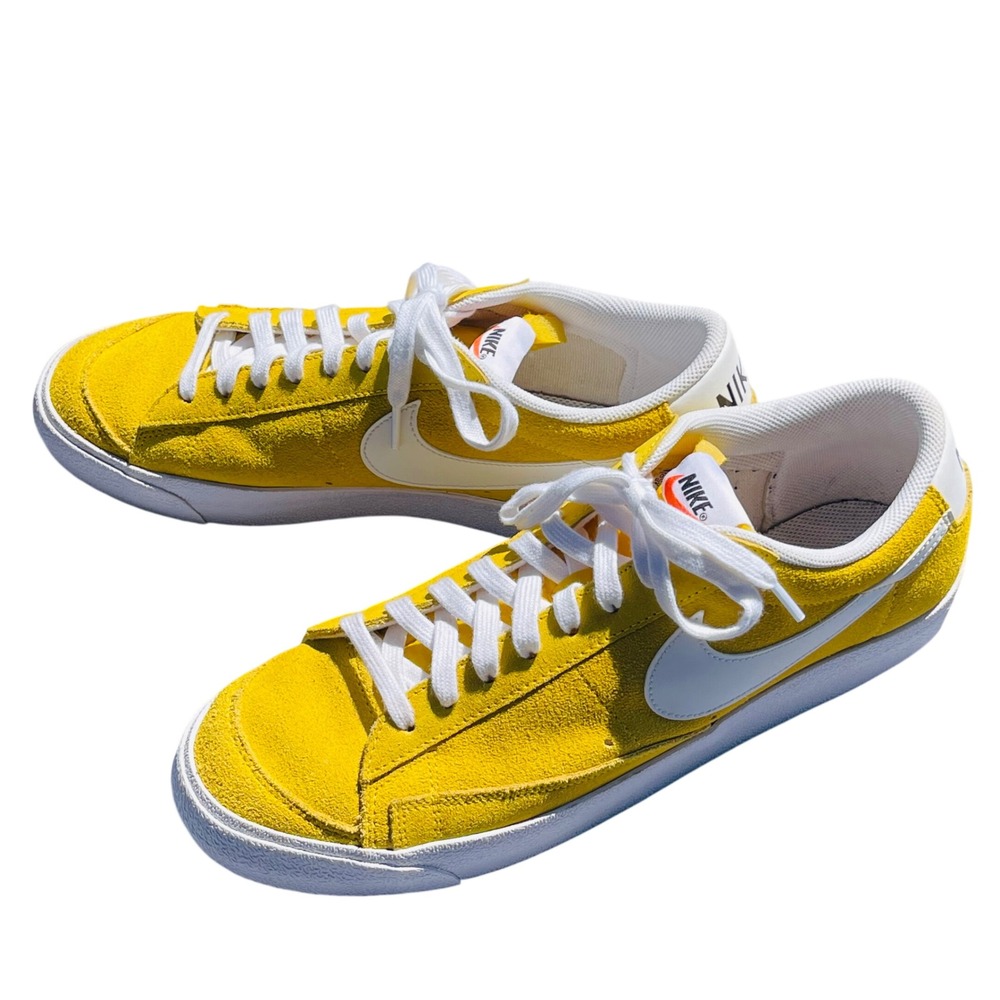 Nike Blazer Low '77 Suede University Gold Yellow DA7254-700 Size 12 Authentic